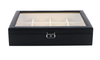 Sonny Custom 12 Necktie Case Belt Buckle Display Box Leather Tie Box