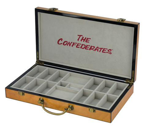 Portable Playing Wooden Travelling Casino Poker chip Box