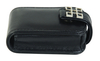Sonny High End Lambskin Real Leather Lipstick Case Holder Mini Portable Travel Cosmetic Make Up Bag for 2 Lip Rouge