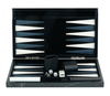 Sonny Luxury 18 inch Table Top Marble Lacquered Wood Backgammon Board Game Set for Adults