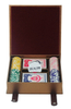 Sonny Promotion Gift 100 Pcs Leather Poker Chip Set