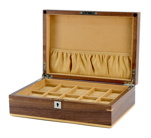 Sonny Made In China Sonny Top Quality 10 Slots Wooden Watch Packaging Box Men's Watch Gift Set Low MOQ