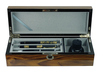 Sonny Premium Glossy Walnut Wooden Box for 6 Fountain Pen + Ink Set