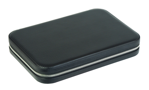 Sonny Black PU Leather Watch Strap Box for Watch Band Storage Case