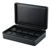 Sonny Black Soft Leather 10 Slots Branded Watch Box