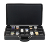 Sonny Customized Logo 10 Slots 24 Slots Portable Travel Business Leather Watch Suitcase Briefcase for Men