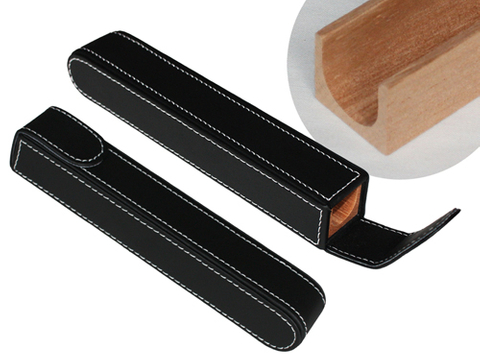 Travel Leather Cigar Case and Cigar Holder