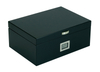 Sonny In Stock Large Storage 50 CT Spanish Wooden Humidor Ebony Cigar Box For Men