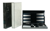 Sonny Premium 18 inch High Gloss Carbon Fiber Wooden Backgammon Set for Adults