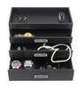 Sonny New Classic Design Custom Logo Luxury Leather Three-layer Drawer Jewelry Box