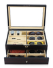 Wooden Sunglasses Display Box For 12 Pairs Sunglasses Storage
