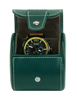 Sonny Wholesale Retail Premium Real Leather Watch Single Roll Case Green