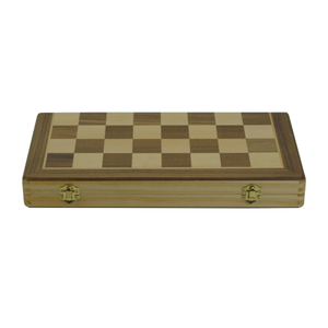 Sonny High End Walnut Wood Folding Chess Set Box for Children for Entertainment