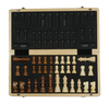 Sonny Custom Mahogany Color Wood Folded Chess Set Box For Recreation