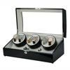 Sonny Wholesale Luxury 6+8 Black Glossy Wooden Automatic Watch Winder Box