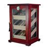 Large Capacity Bubinga Cigar Box Packaging Display Humidors Wooden Humidor Cabinet Cigar Showcase Rack