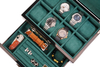 Sonny Custom Luxury Mens Ebony Wood 8 Slots Watch Box Organizer with Drawer