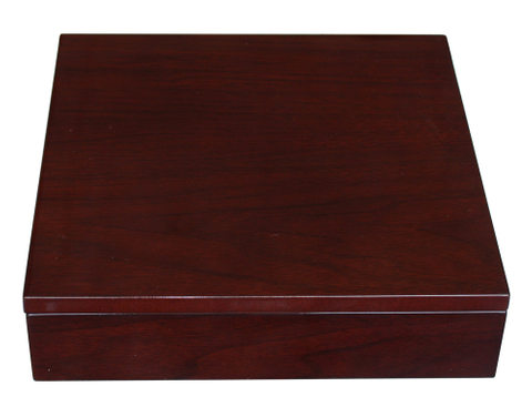 Sonny Dark Brown Wooden Perfume Case Luxurious Gift Box - 30/57/100ml - Made in China