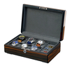 New Style Luxury Wooden Watch Cufflink Jewelry Case Storage Display Box For Large Watches