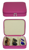 3 Pairs Travel Leather Sunglass Box Organizer Optical Glasses Case Available in Stock