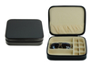 Portable 3-Slot Glasses Storage Travel Sunglass Organizer Zipper Box Jewelry Leather Display Case