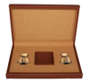 Sonny Case Luxury Book Design Pu Leather Perfume Bottom with Box Packaging