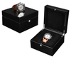 Sonny In Stock Low MOQ Custom Logo Wooden Watch Box Leather Watch Case with Gift Box Packaging Prompt Delivery Within 3 Days
