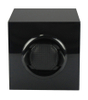 Sonny Customized Gloss Wooden Black Single Watch Winder for Automatic Watch