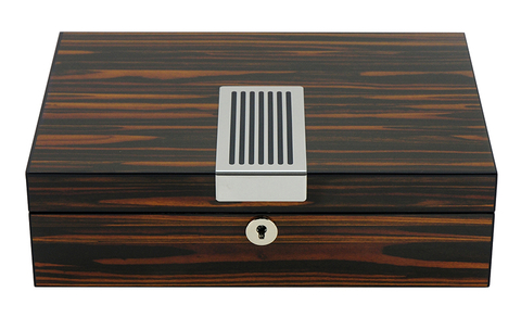  Sonny New 8 wristwatches box Wooden Lockable Watch Case, Ebony High Gloss Finishing Box