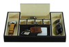 Wholesale Leather Bedside Storage Tray Desk Dresser Mens Valet Tray