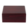 Cigar Humidor - Humidifier Storage Box with Seal Lid - Elegant Case Cherry Color- Holds 15-25 Cigars - Gift for Men