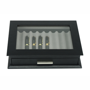 Sonny Leather Pen Gift Packaging Box for 8 Fountain Pens Storage