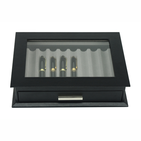 Sonny Leather Pen Gift Packaging Box for 8 Fountain Pens Storage