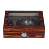 Sonny 20 CT Wooden Cigar Box Ebony Humidor Set with Ashtray Cutter Hygrometer & Humidifier