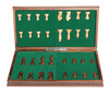 Sonny Factory Direct Supply High Quality Customized Logo Wood Veneer Folding Board Wooden Chess Set Storage Box