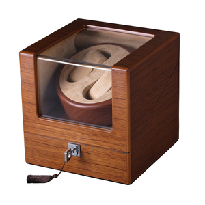 Sonny 2023 New Luxury Walnut Wood Automatic Single Watch Winder Box
