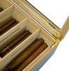 Sonny Custom Wholesale Black Wooden Cigar Display Humidor Box for Cigar Bar