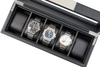 Sonny Custom 5 Slots Black Leather Watch Display Box for Men