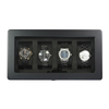 Sonny Custom Bespoke 4 Slots Black Wood Watch Box Case for Men