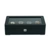 Sonny Custom Bespoke 4 Slots Black Wood Watch Box Case for Men