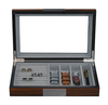 Sonny Wholesale High Quality Wooden Cufflinks Watch Strap Box Custom Logo for Men