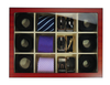 Sonny Man Tie Gift Box Wooden Tie Storage Box Luxury Wood Tie Organizer Packaging Box
