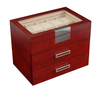 Sonny Case 30 Slot Wooden Mens Valet Watch Boxes Xmas Gift for Watches Collection