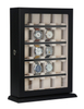 Sonny High End MDF Wood Black Watch Stand Display Holder 20 Watch Box Cabinet