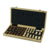 Sonny Custom Mahogany Color Wood Folded Chess Set Box For Recreation