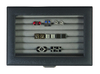 Sonny 2023 New Arrivals High End Business Men Leather Cufflink Box with Top Display Window