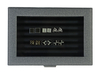 Luxury Elegant Grey Fabric Covered Cufflink Storage Collection Display Box with PU Leather Lining