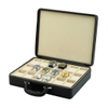  Sonny High Quality 18 Slots Black Leather Watch Box Travel Watch Briefcase