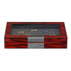 Sonny New Style Wooden Cuff Link Box Jewelry Display Organizer for Cufflinks Rings