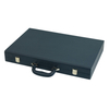 Sonny Custom 19 In Navy Blue Premium Leather Backgammon Set